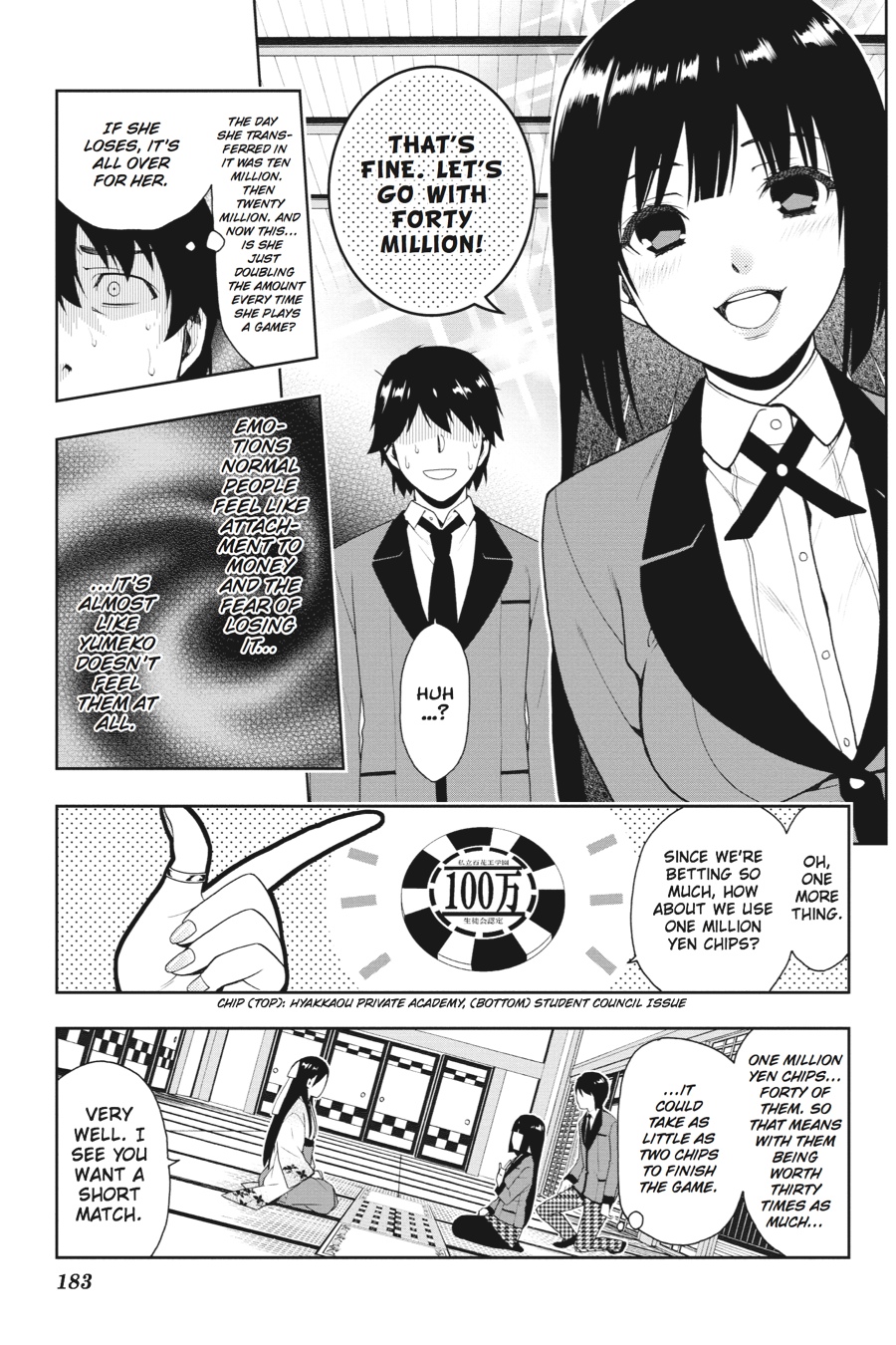 Kakegurui - Compulsive Gambler Chapter 3 - Page 33