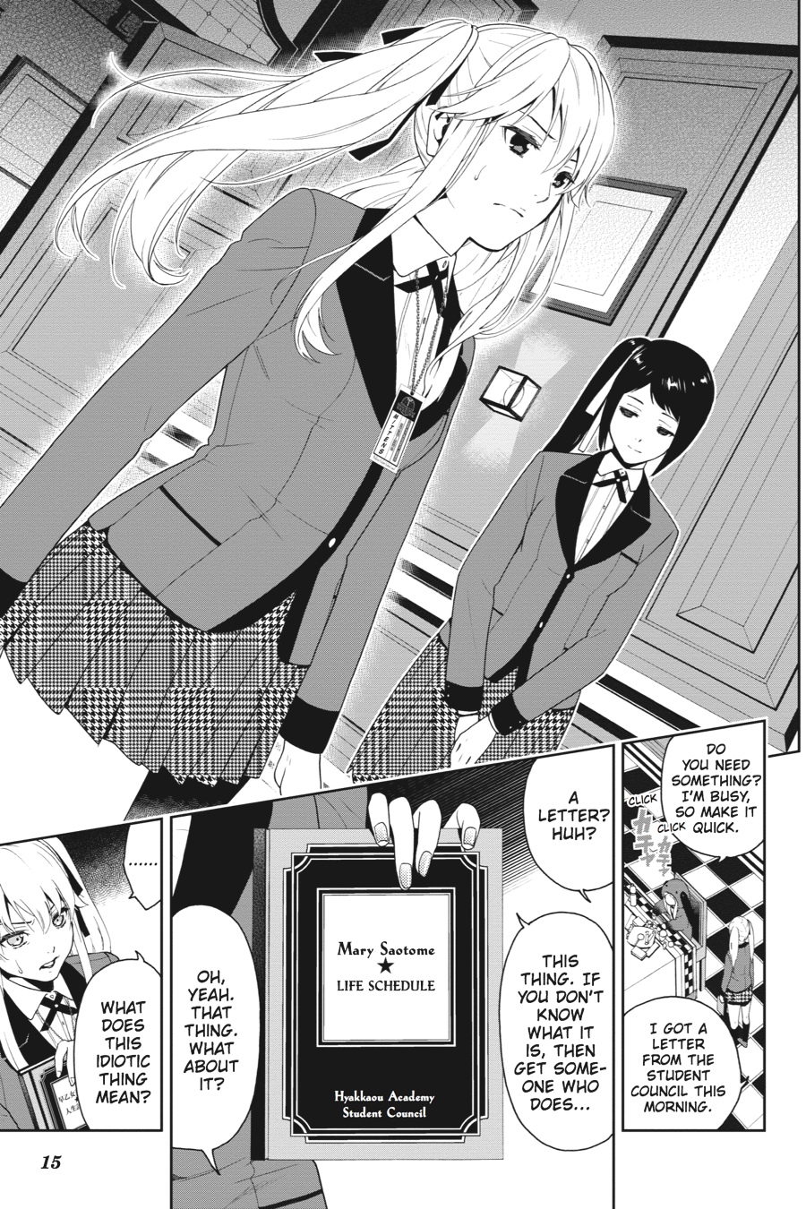 Kakegurui - Compulsive Gambler Chapter 5 - Page 16