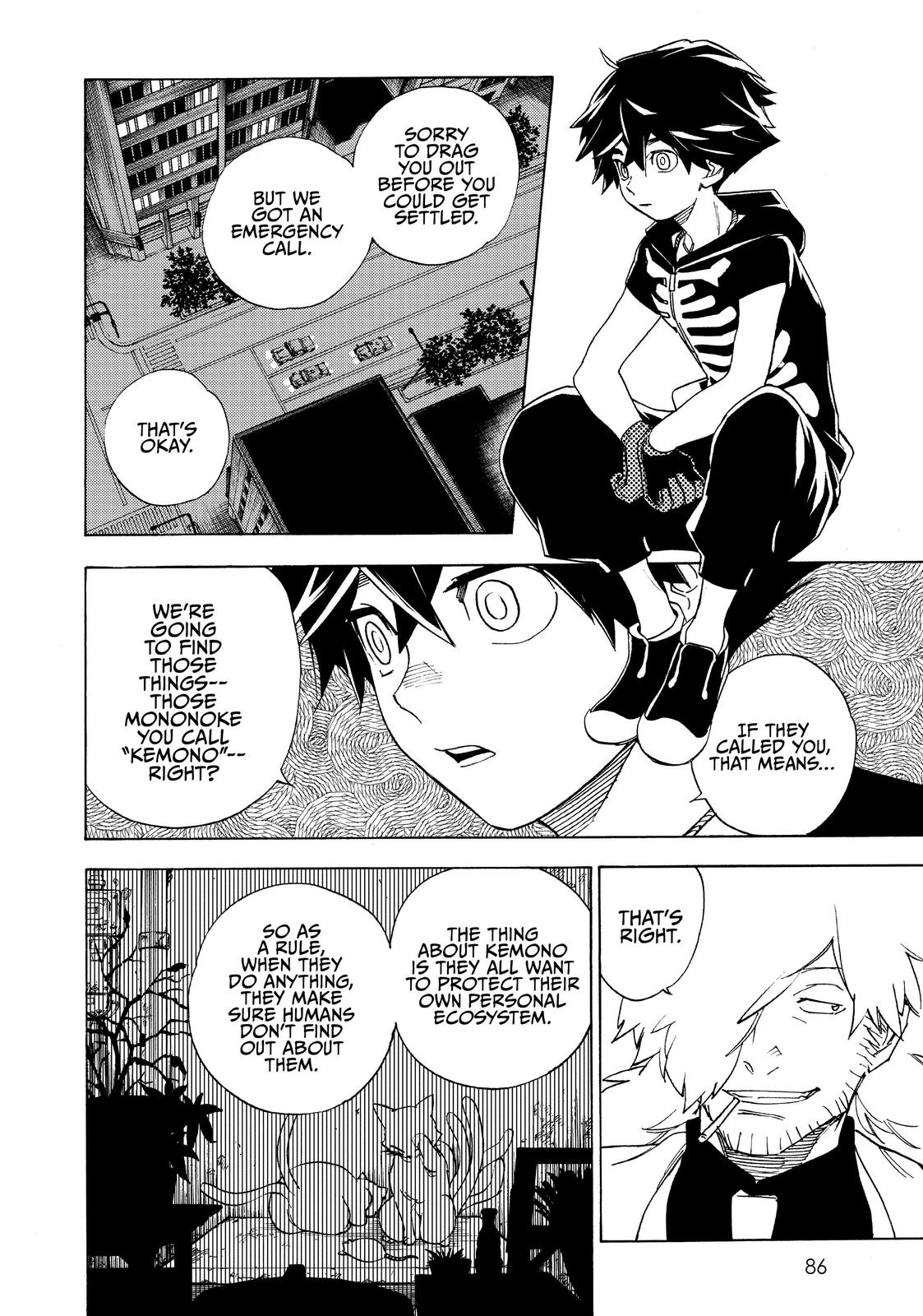 Kemono Jihen Chapter 2 - Page 12