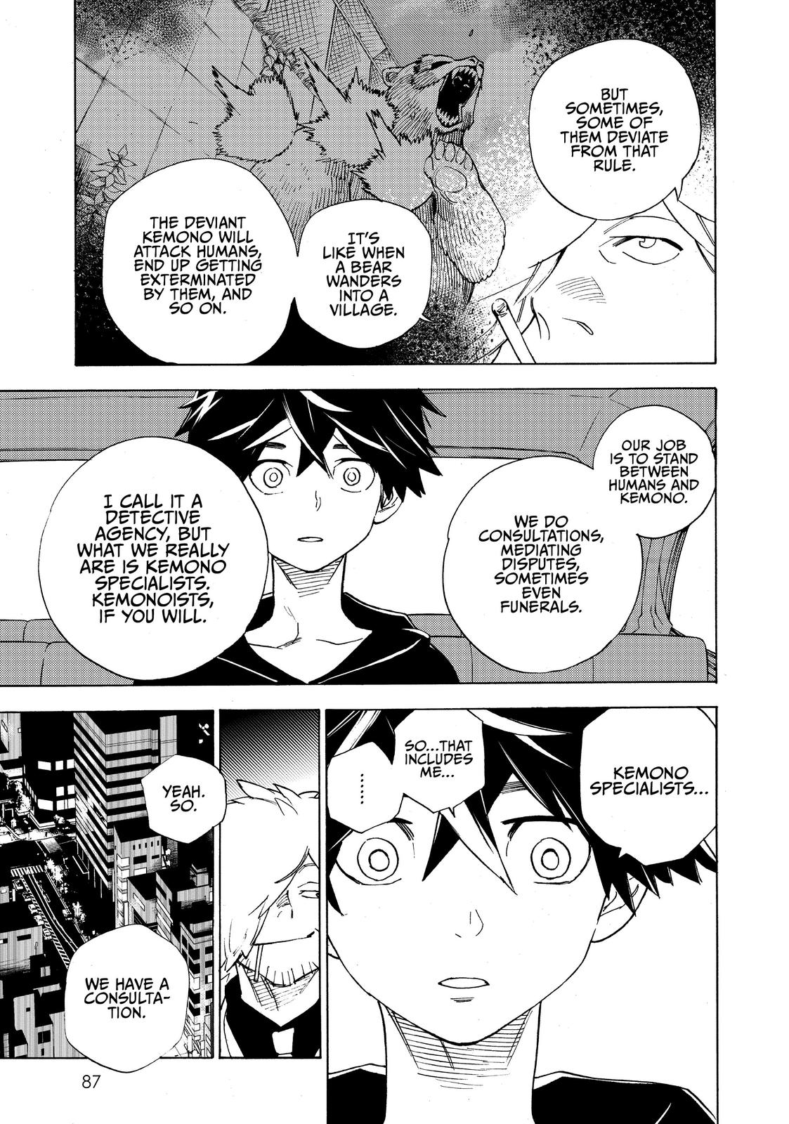 Kemono Jihen Chapter 2 - Page 13