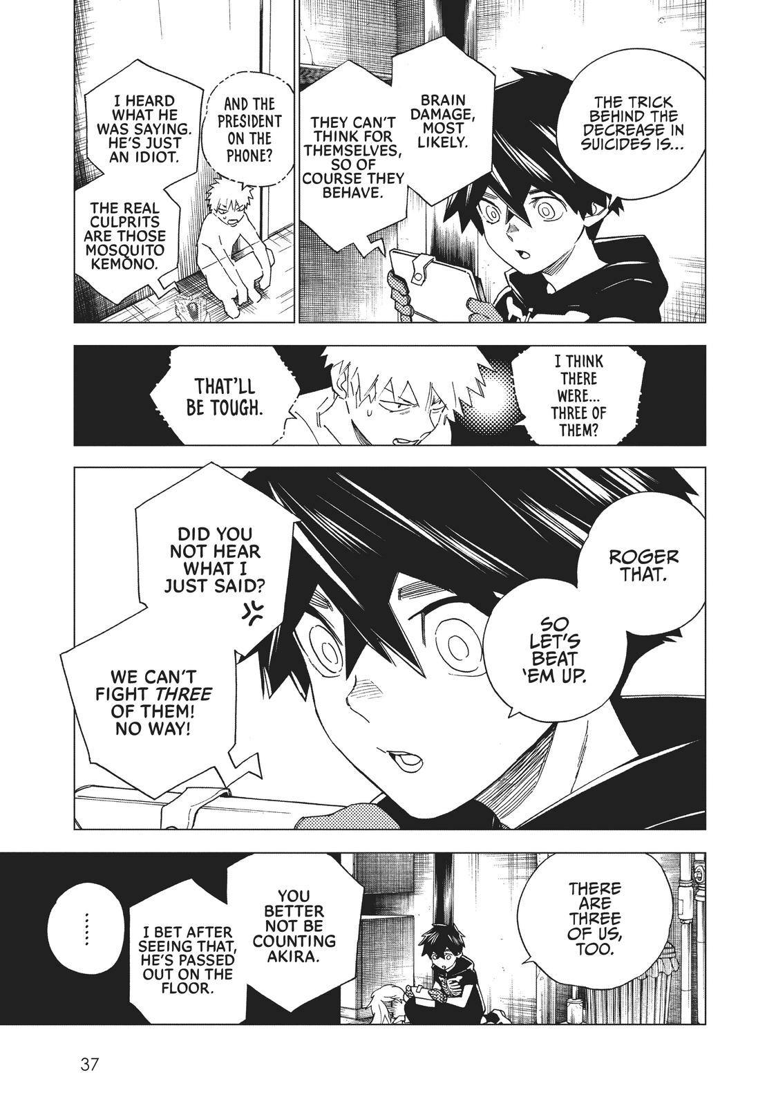 Kemono Jihen Chapter 8 - Page 37