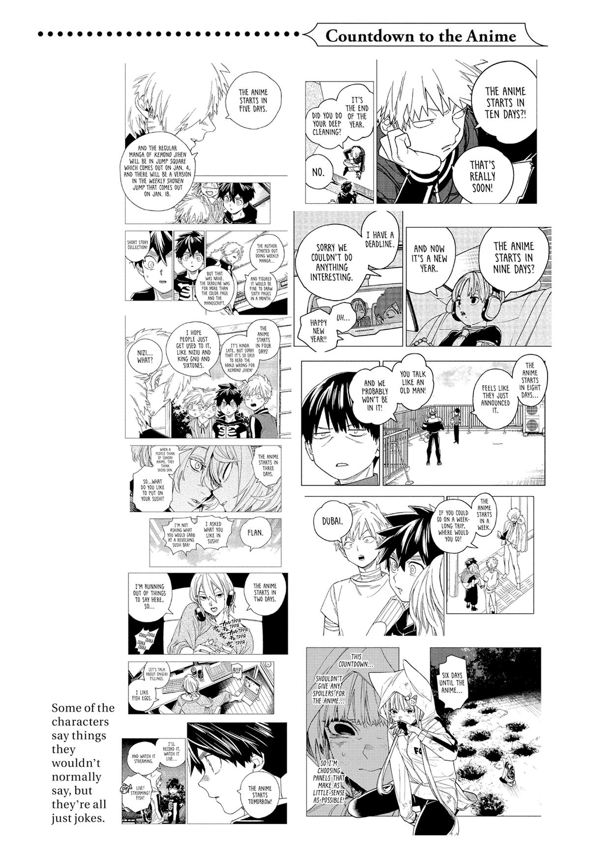 Kemono Jihen Chapter 50.5 - Page 44