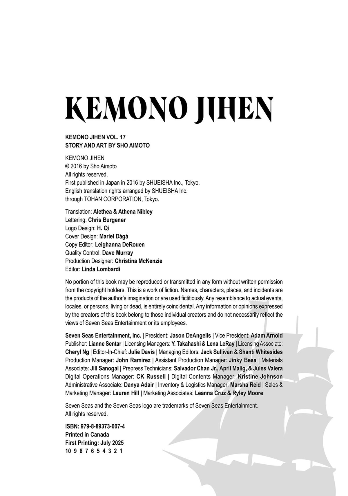 Kemono Jihen Chapter 69 - Page 37