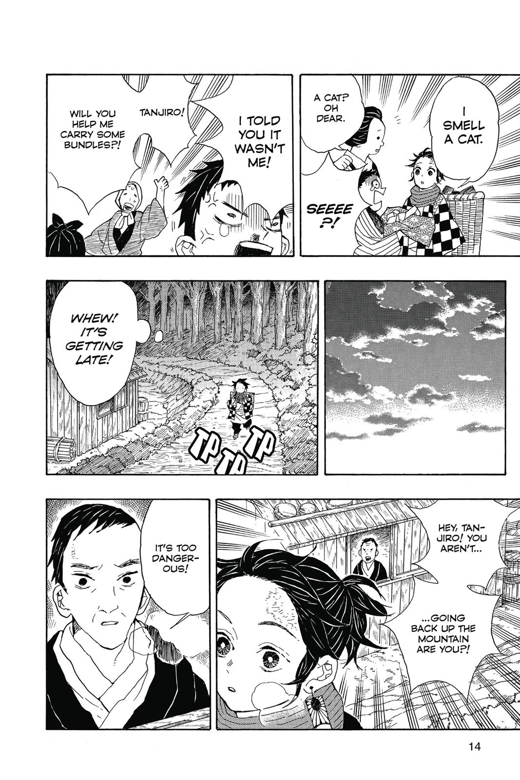 Demon Slayer: Kimetsu no Yaiba Chapter 1 - Page 14