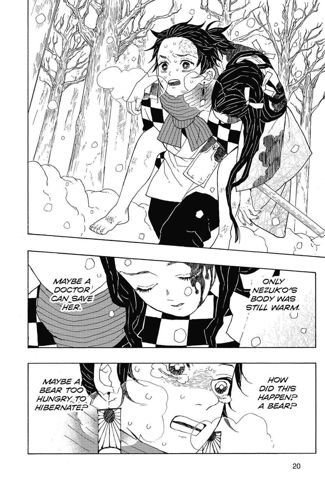 Demon Slayer: Kimetsu no Yaiba Chapter 1 - Page 20