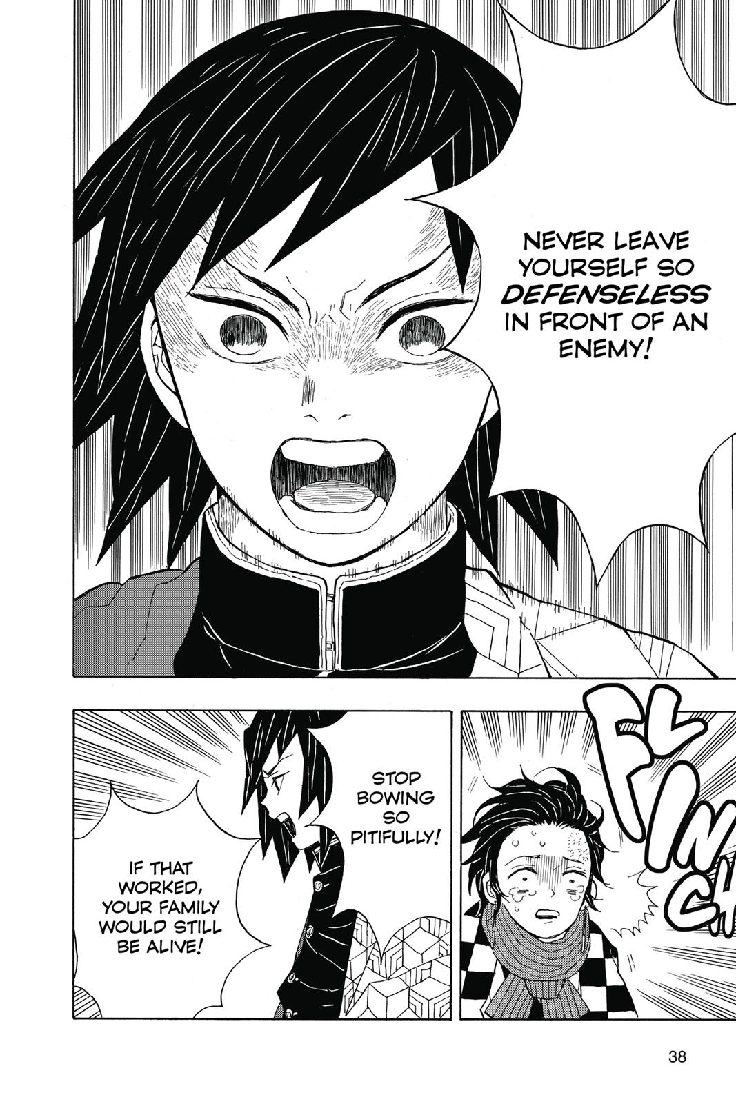 Demon Slayer: Kimetsu no Yaiba Chapter 1 - Page 38