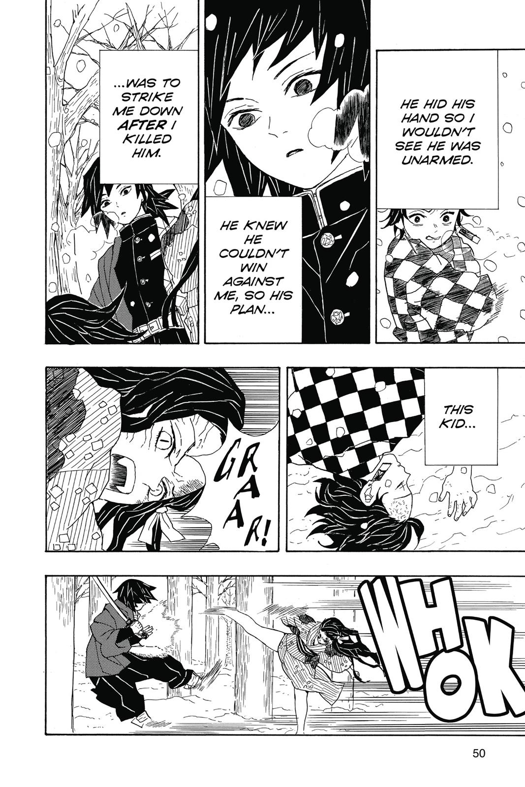 Demon Slayer: Kimetsu no Yaiba Chapter 1 - Page 50