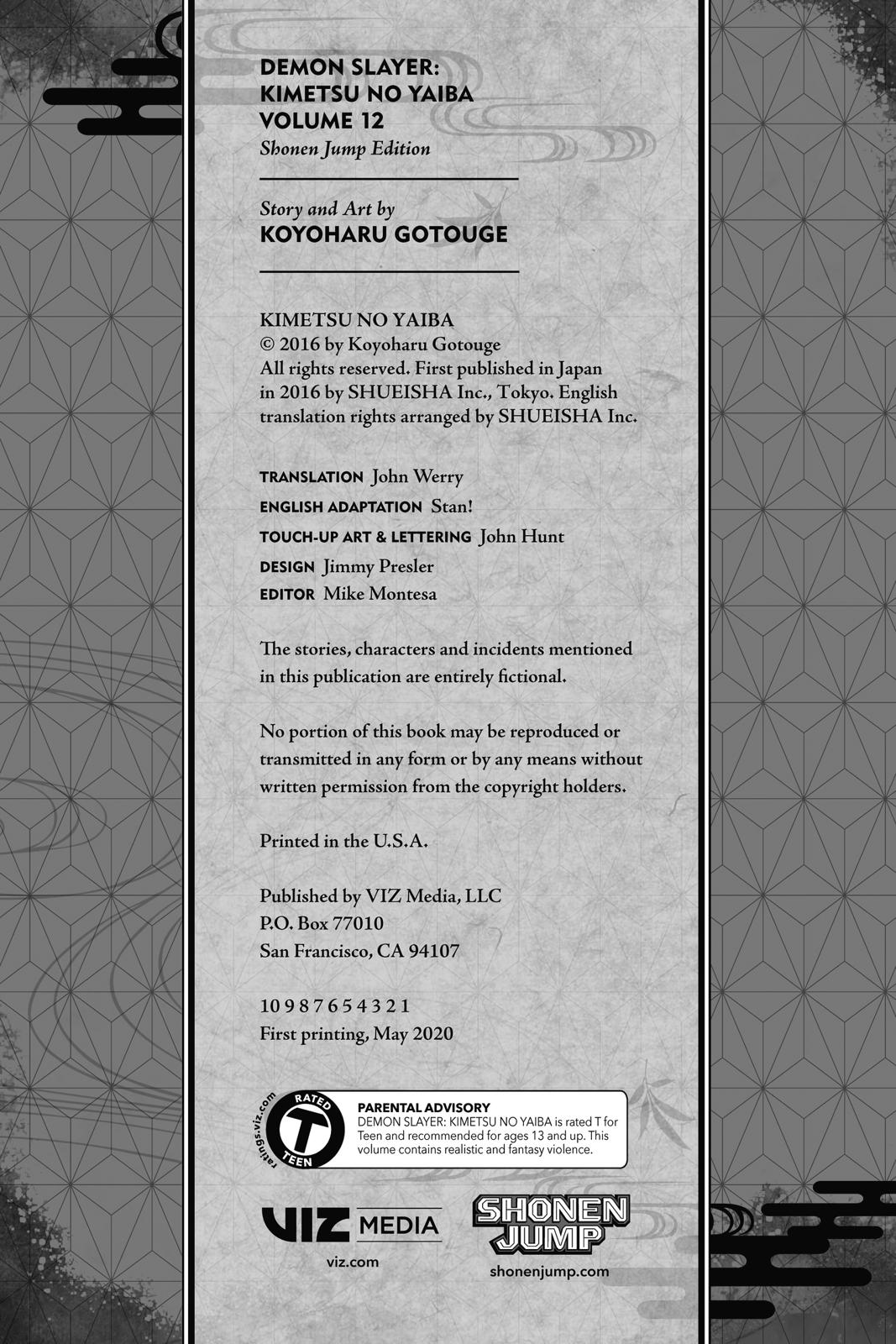 Demon Slayer: Kimetsu no Yaiba Chapter 98 - Page 3