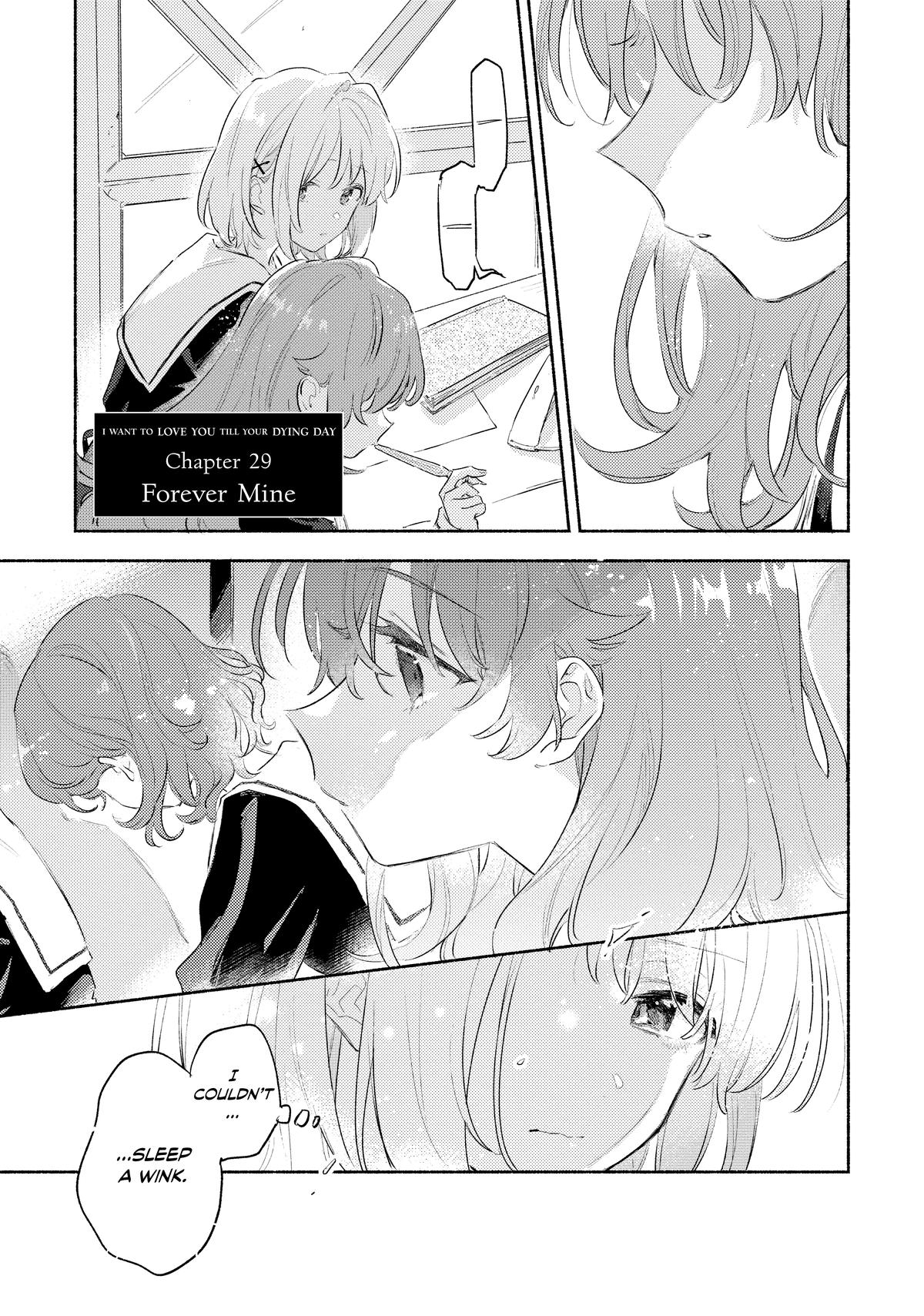 I Want to Love You Till Your Dying Day Chapter 29 - Page 1