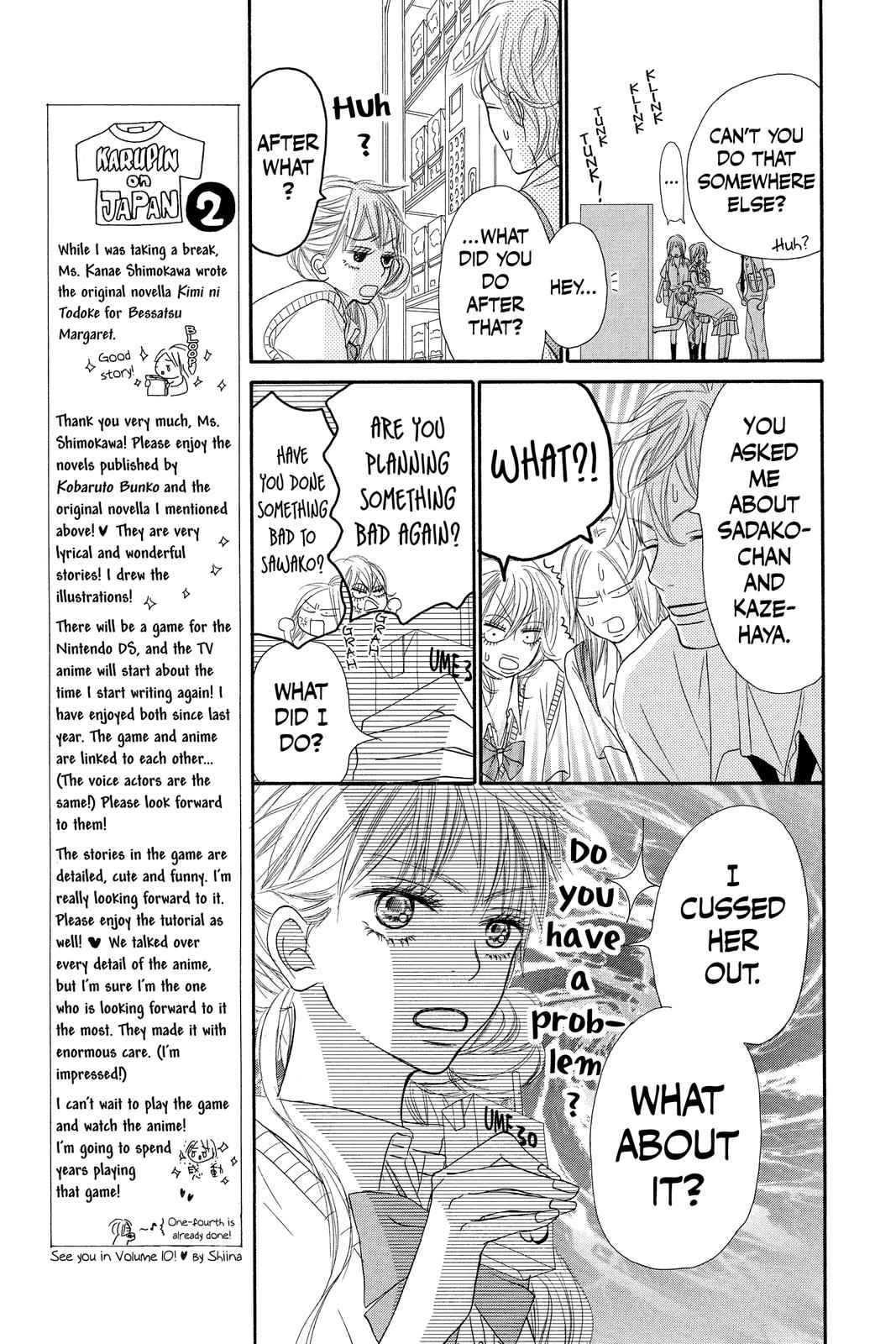 Kimi ni Todoke - From Me to You Chapter 38 - Page 13