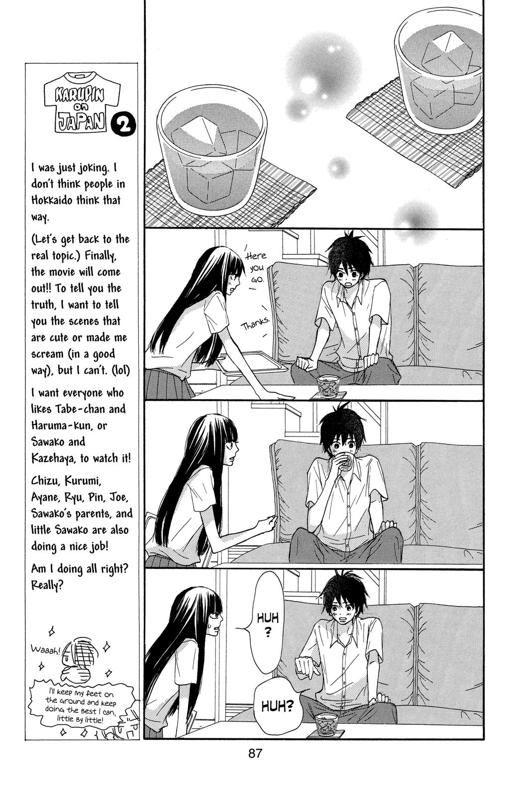 Kimi ni Todoke - From Me to You Chapter 48 - Page 37