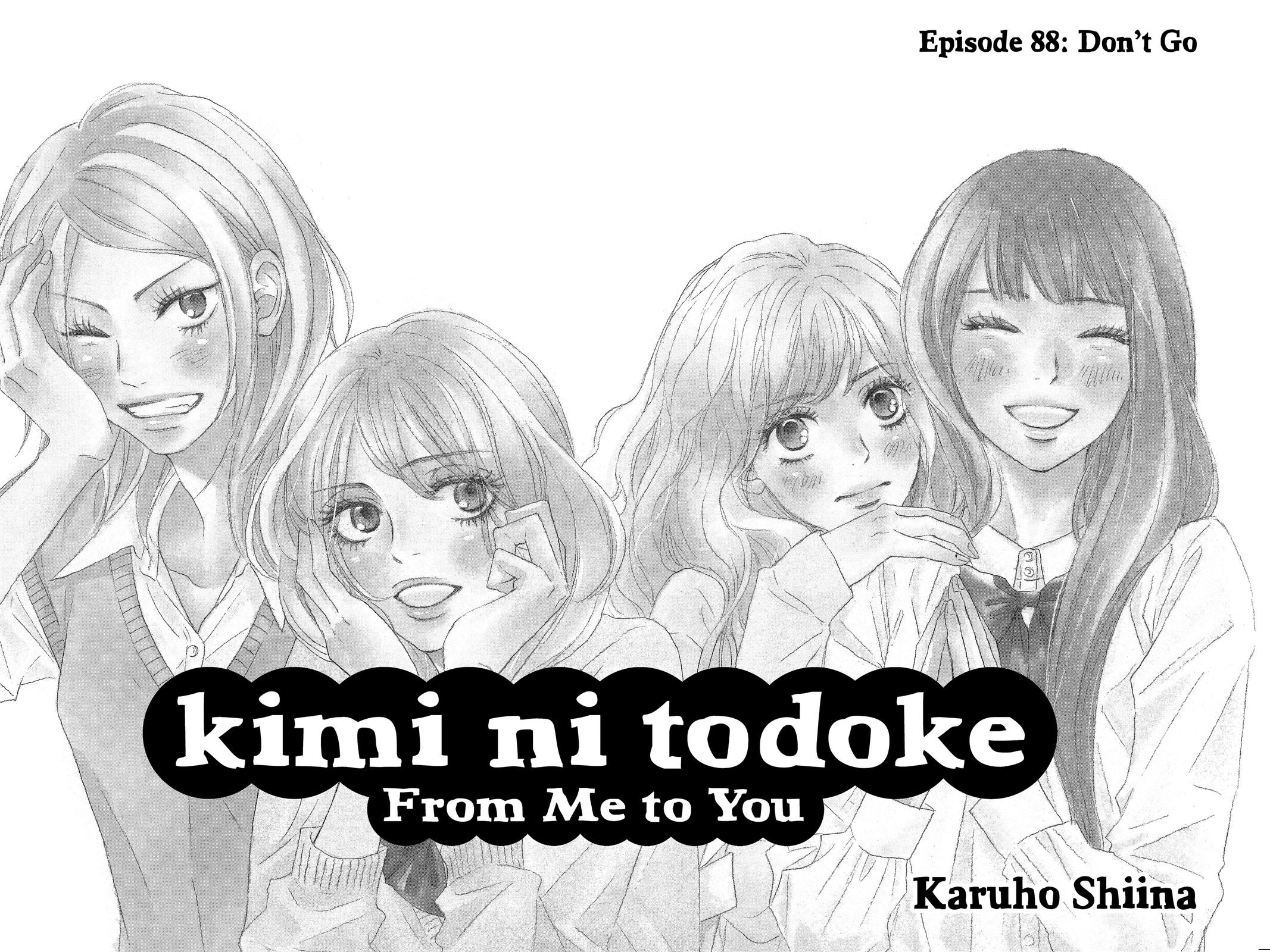 Kimi ni Todoke - From Me to You Chapter 88 - Page 5