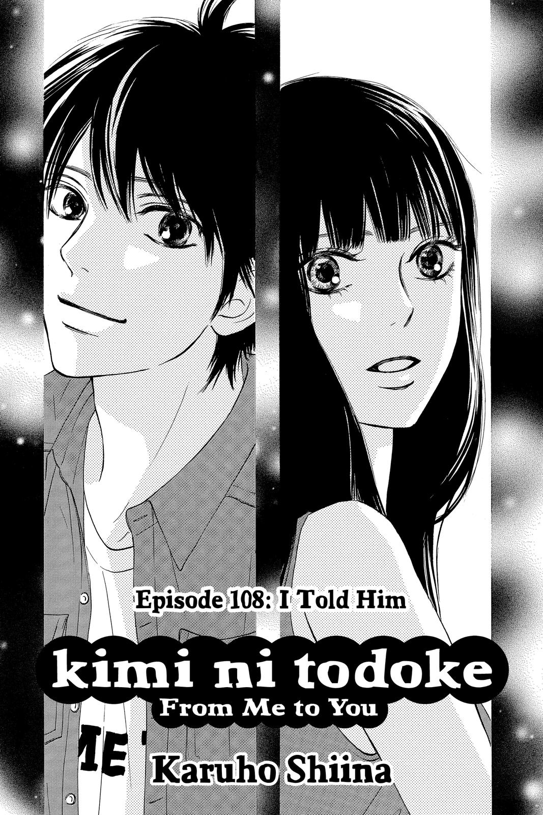 Kimi ni Todoke - From Me to You Chapter 108 - Page 4