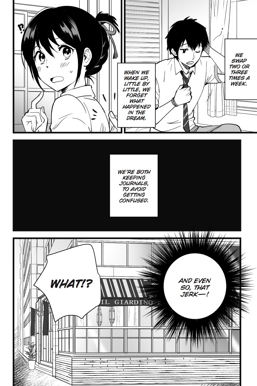 your name. Chapter 3 - Page 8