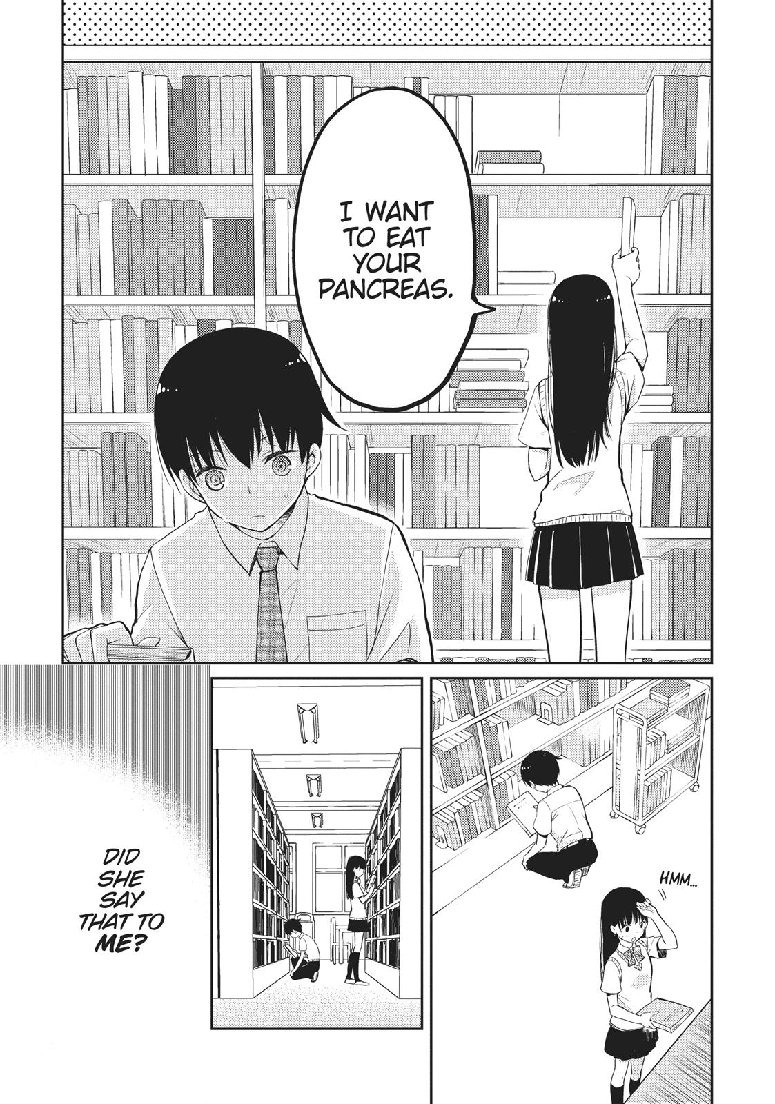 I Want to Eat Your Pancreas Chapter 1 - Page 14