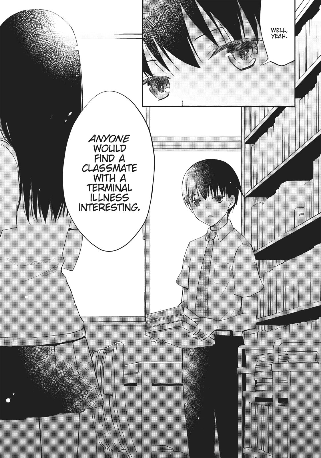 I Want to Eat Your Pancreas Chapter 1 - Page 19