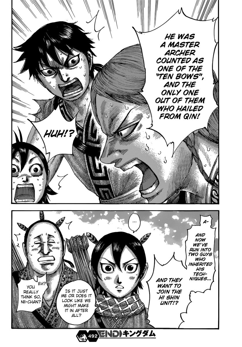 Kingdom Chapter 492 - Page 19