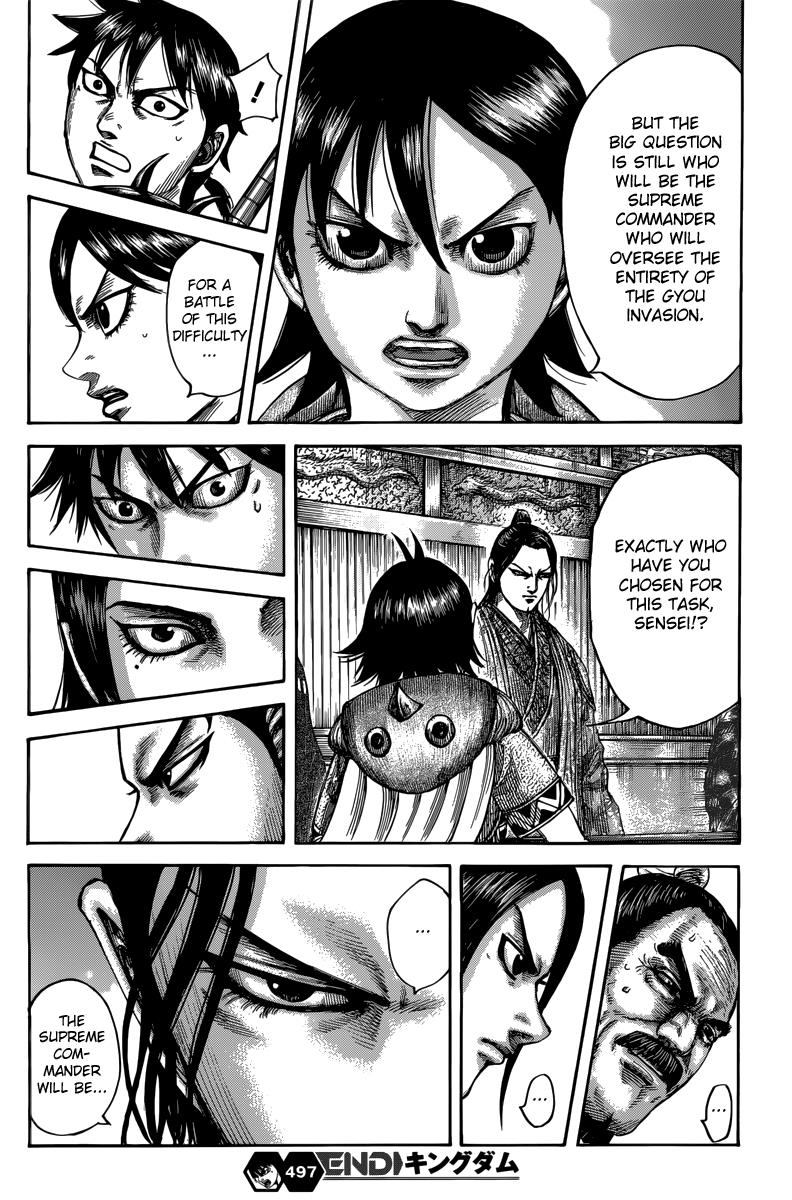 Kingdom Chapter 497 - Page 18
