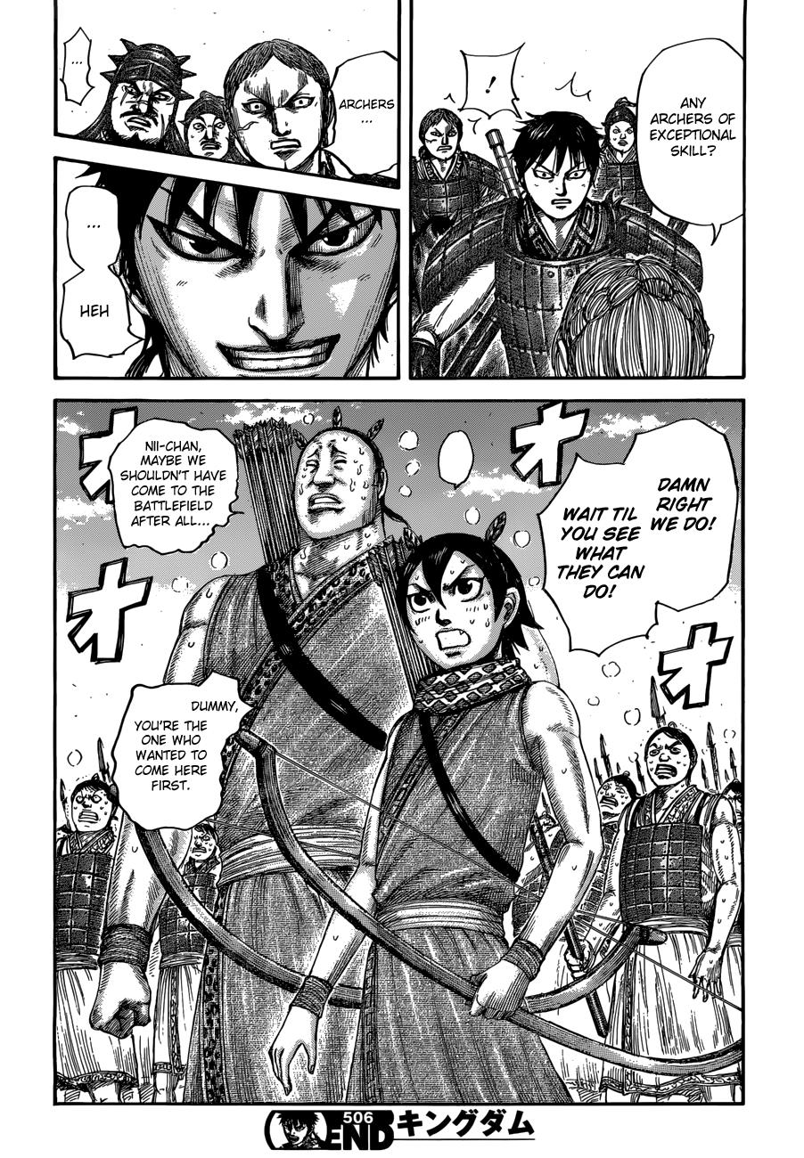 Kingdom Chapter 506 - Page 18