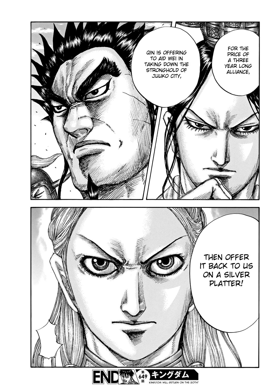 Kingdom Chapter 649 - Page 19