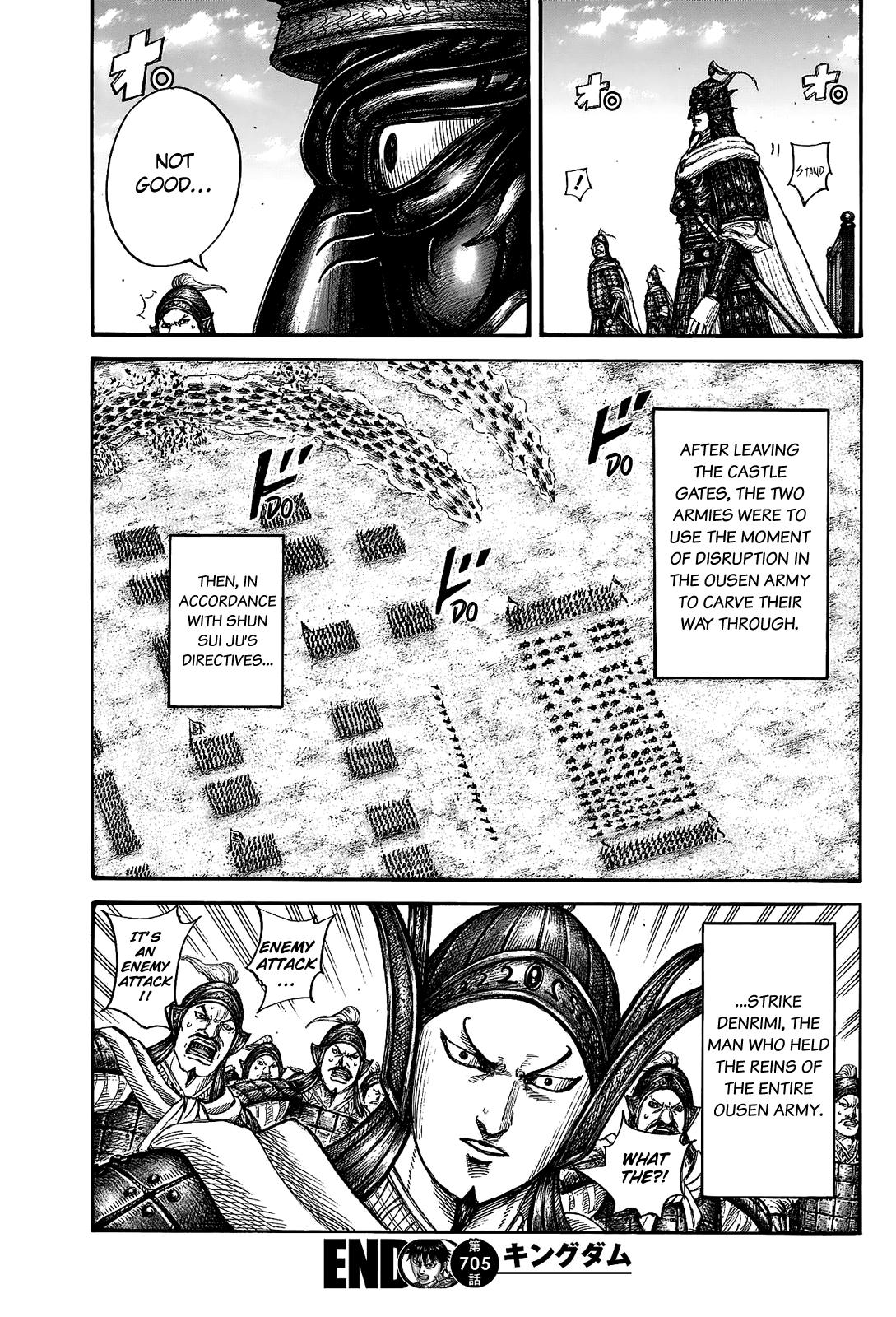 Kingdom Chapter 705 - Page 19