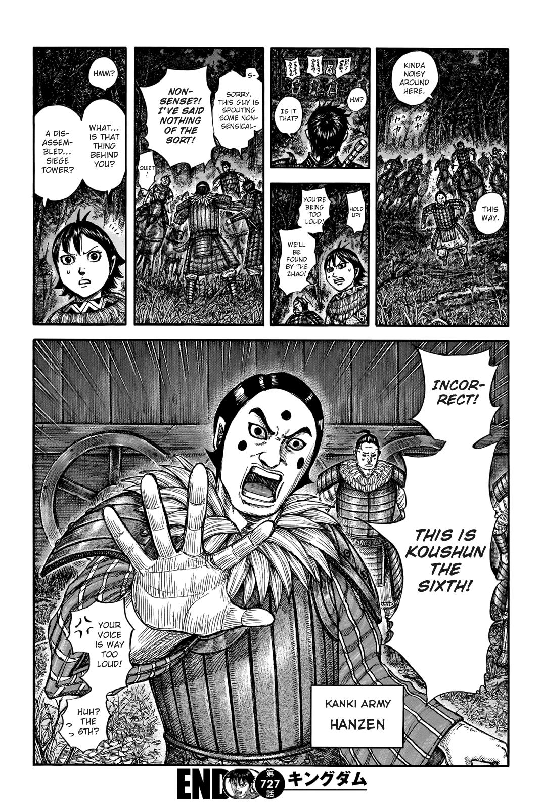 Kingdom Chapter 727 - Page 19