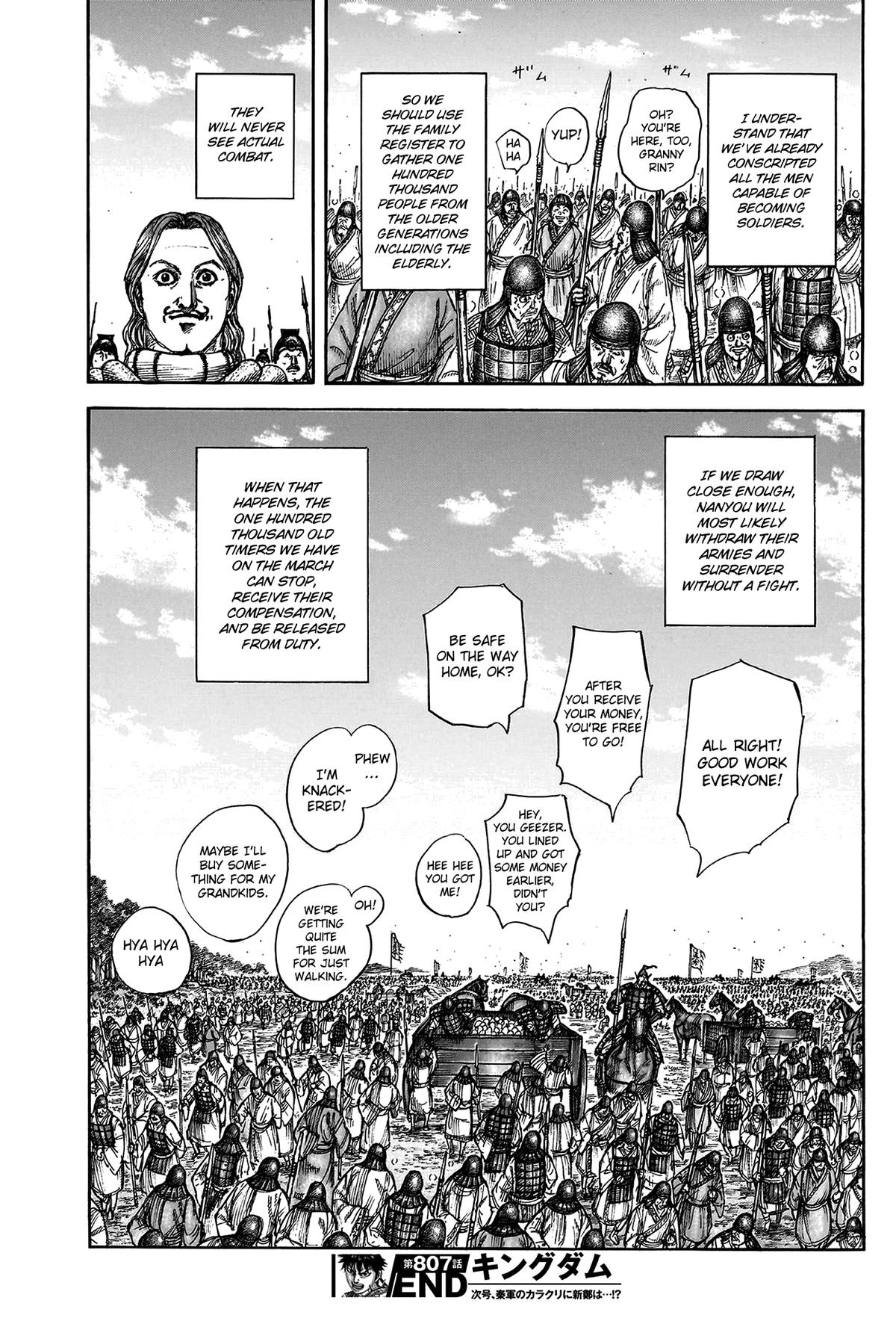 Kingdom Chapter 807 - Page 20