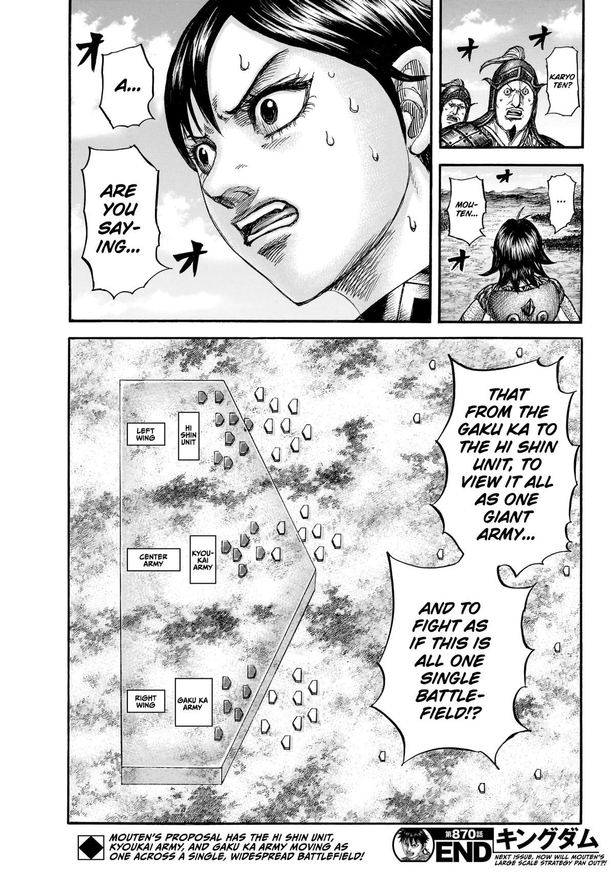 Kingdom Chapter 870 - Page 21