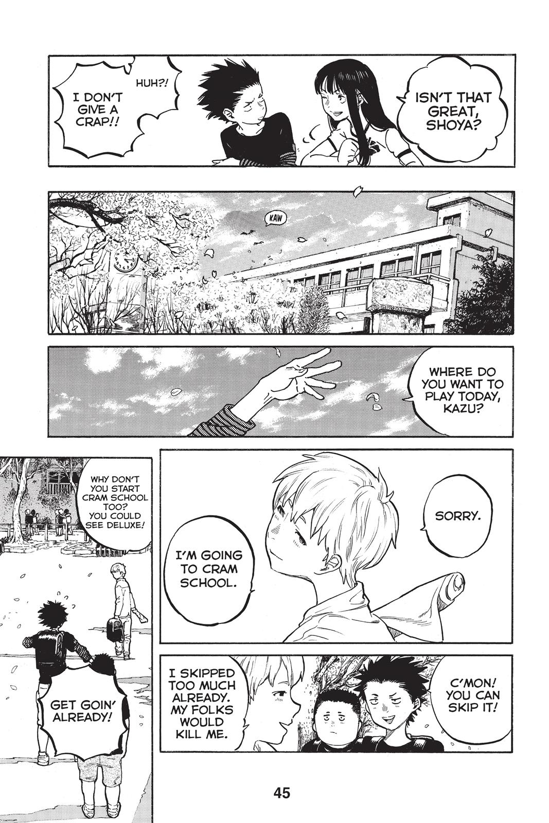 A Silent Voice Chapter 1 - Page 45
