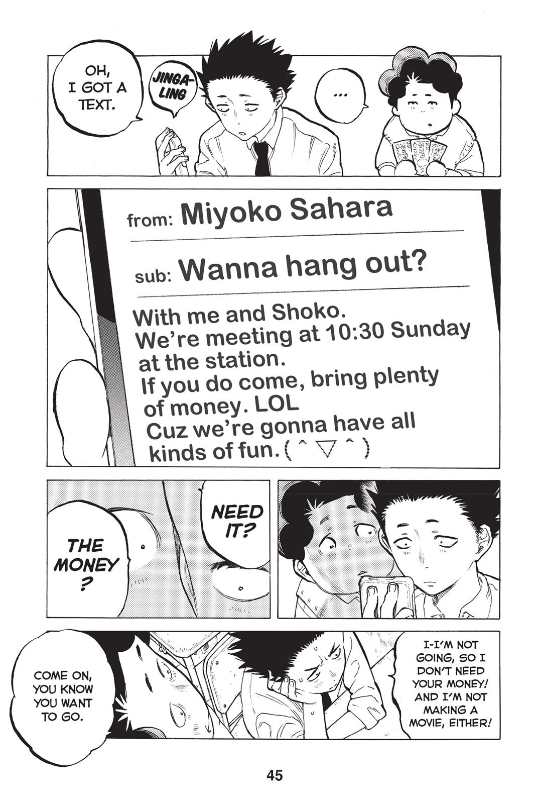 A Silent Voice Chapter 17 - Page 3