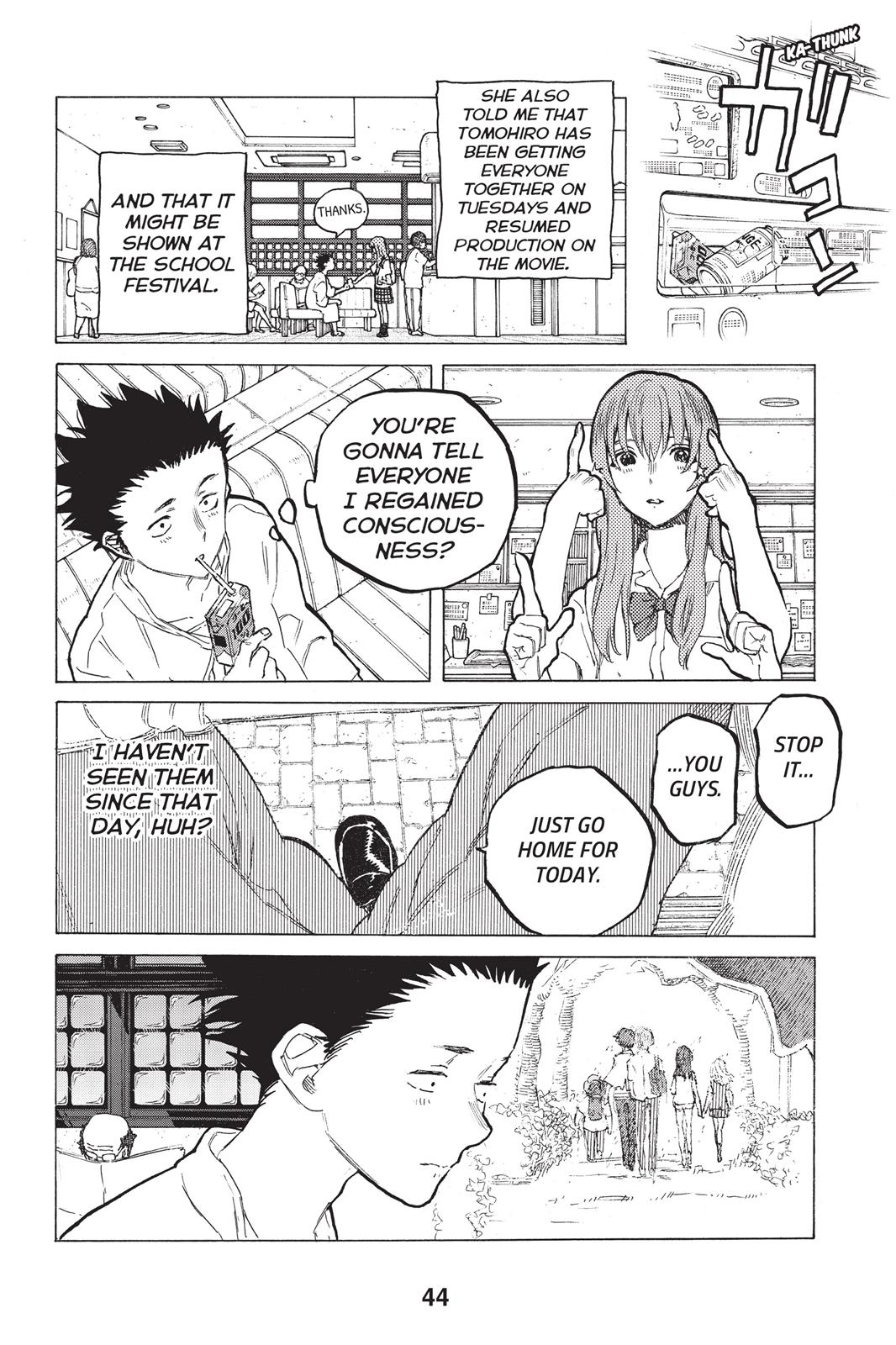 A Silent Voice Chapter 55 - Page 4