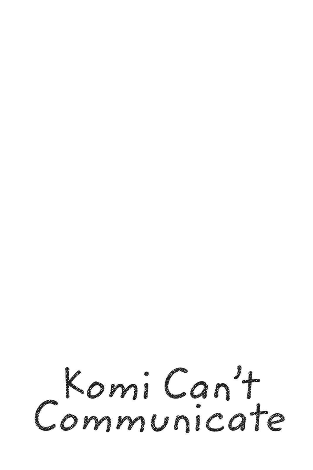 Komi Can’t Communicate Chapter 39 - Page 20