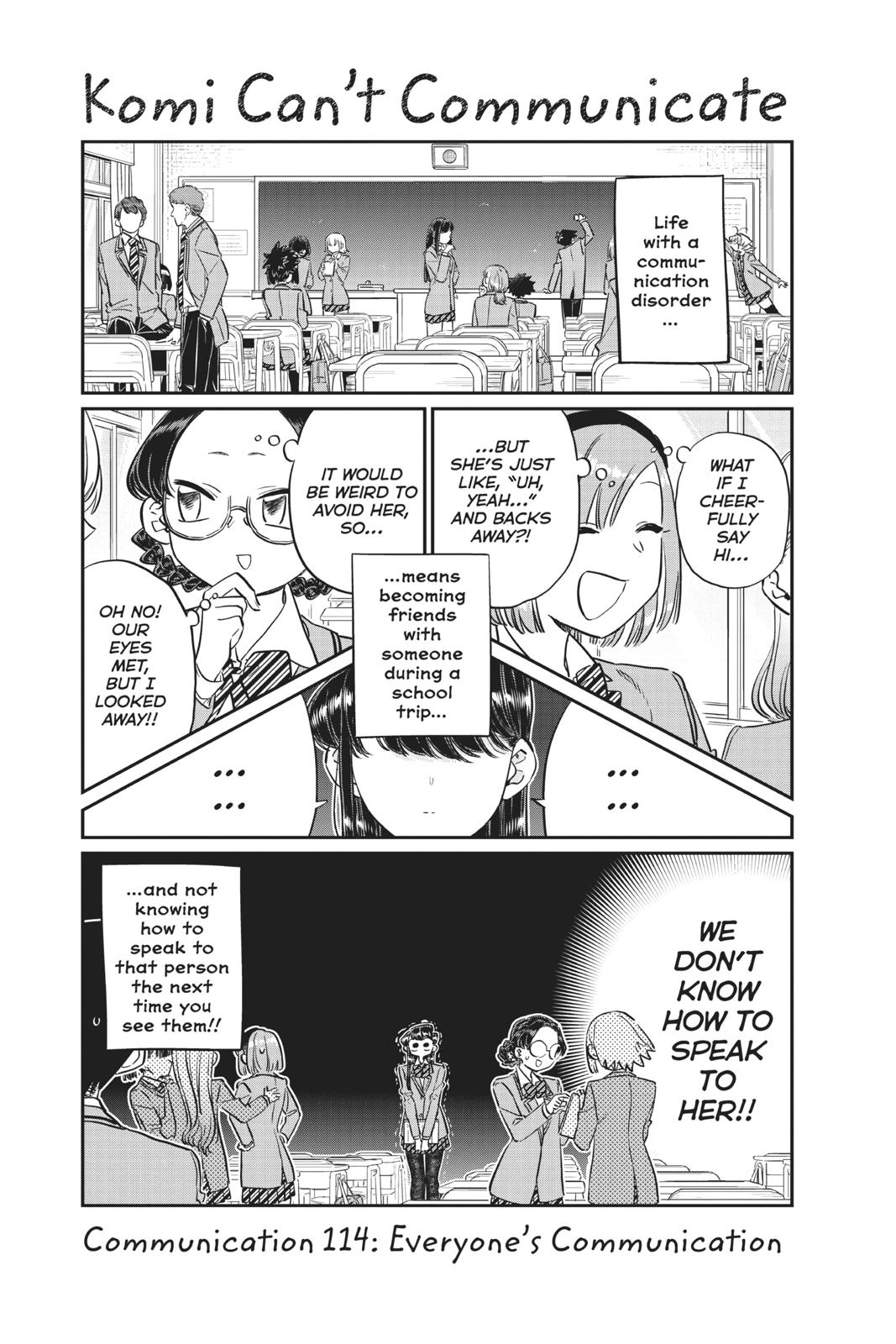 Komi Can’t Communicate Chapter 114 - Page 4