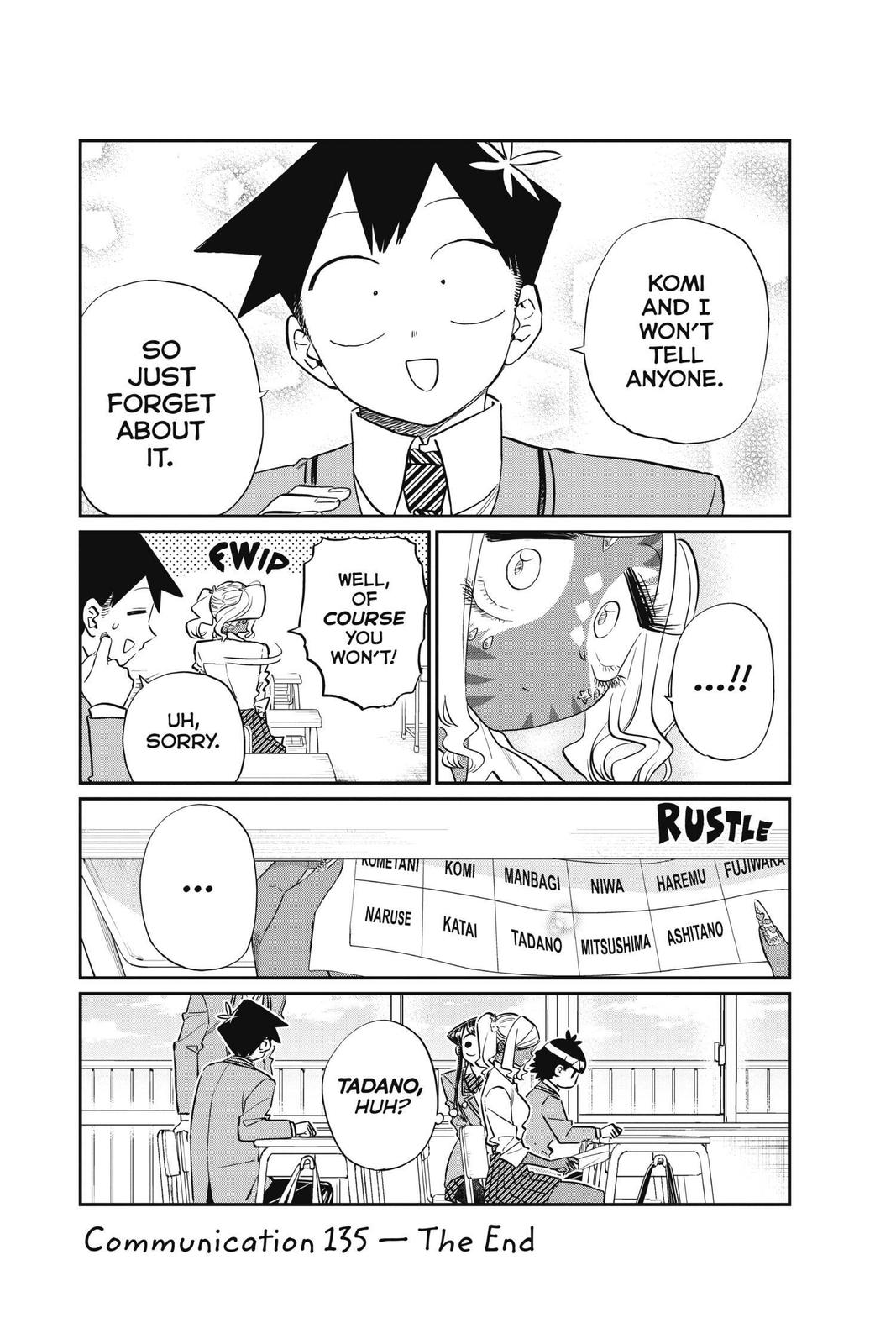 Komi Can’t Communicate Chapter 135 - Page 4