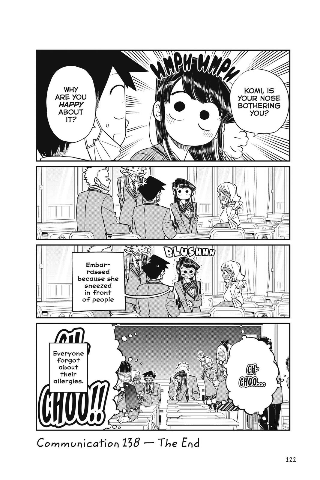 Komi Can’t Communicate Chapter 138 - Page 8