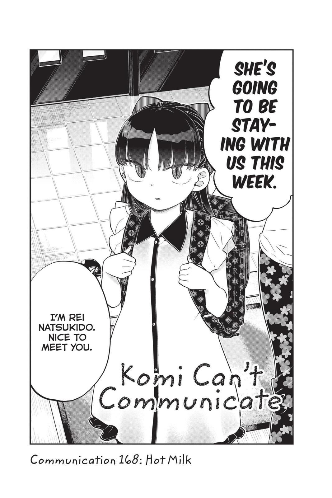 Komi Can’t Communicate Chapter 168 - Page 3