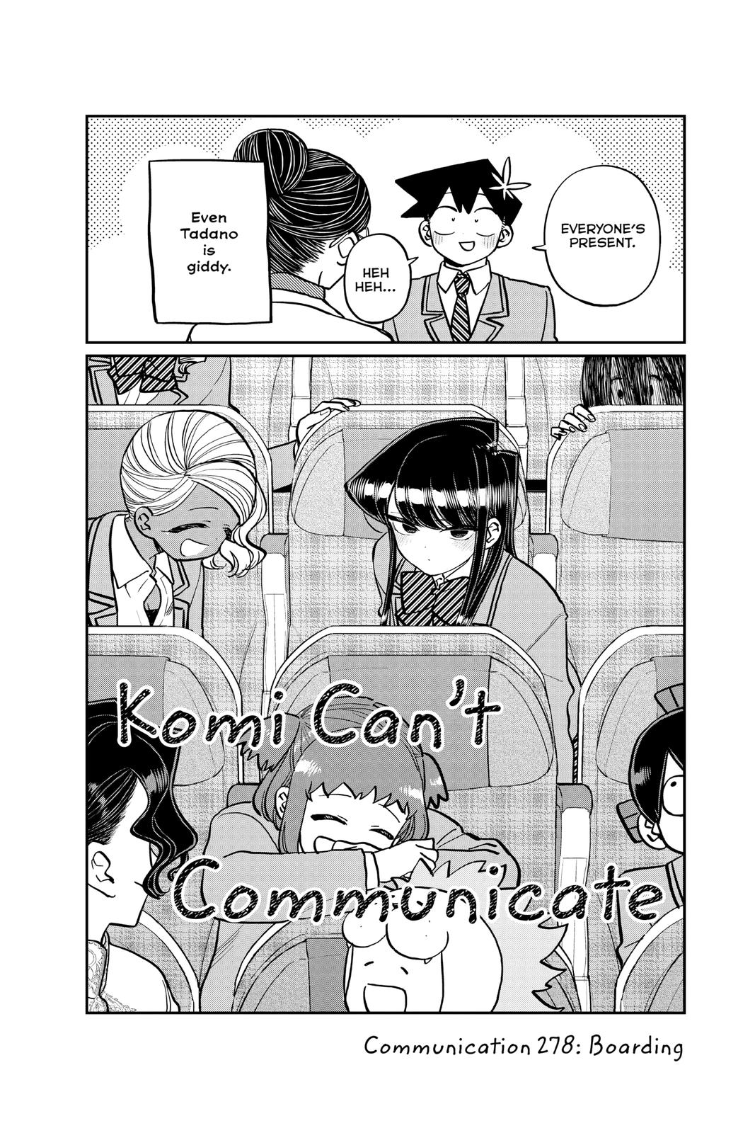 Komi Can’t Communicate Chapter 278 - Page 4