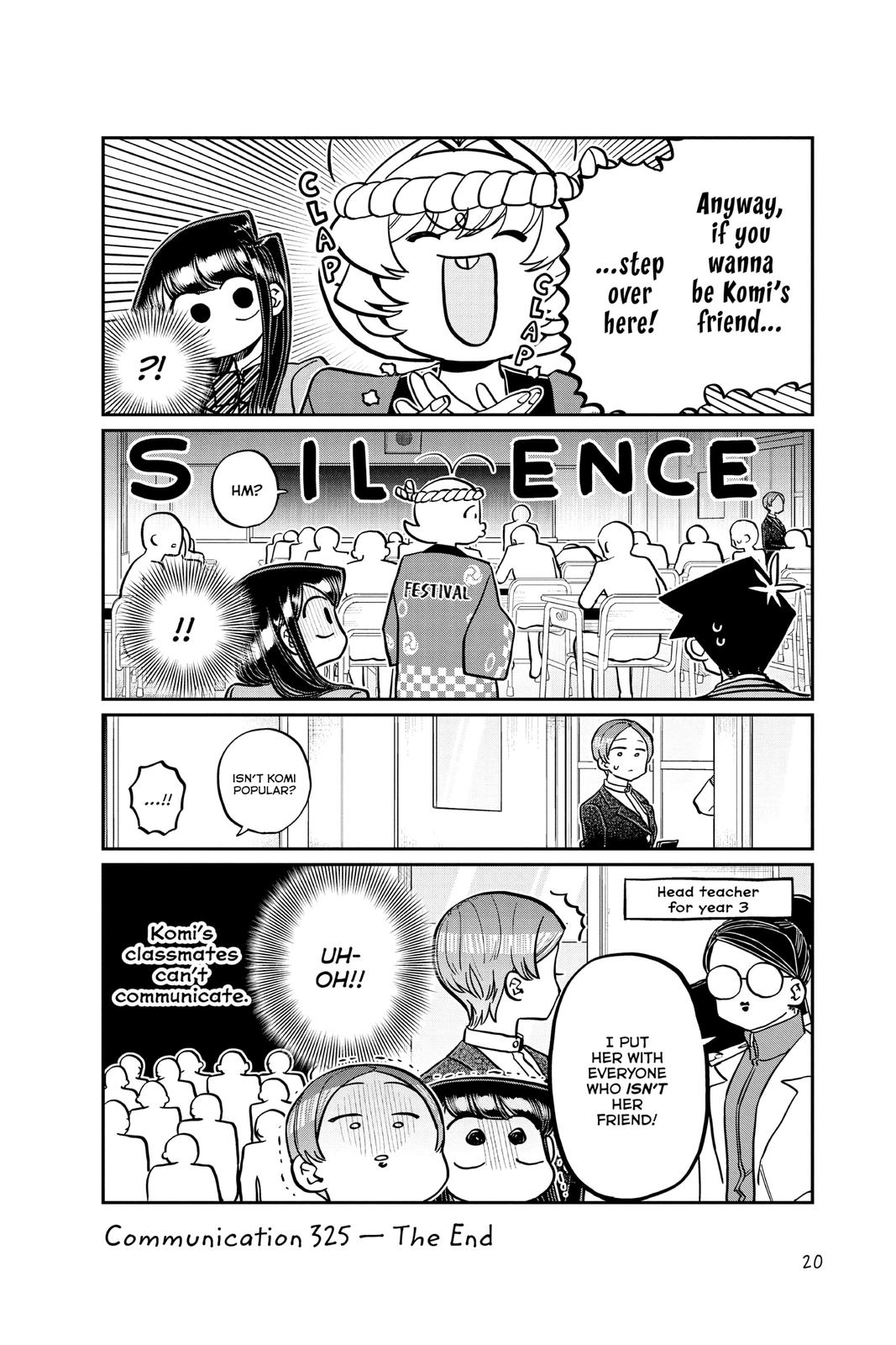 Komi Can’t Communicate Chapter 325 - Page 21
