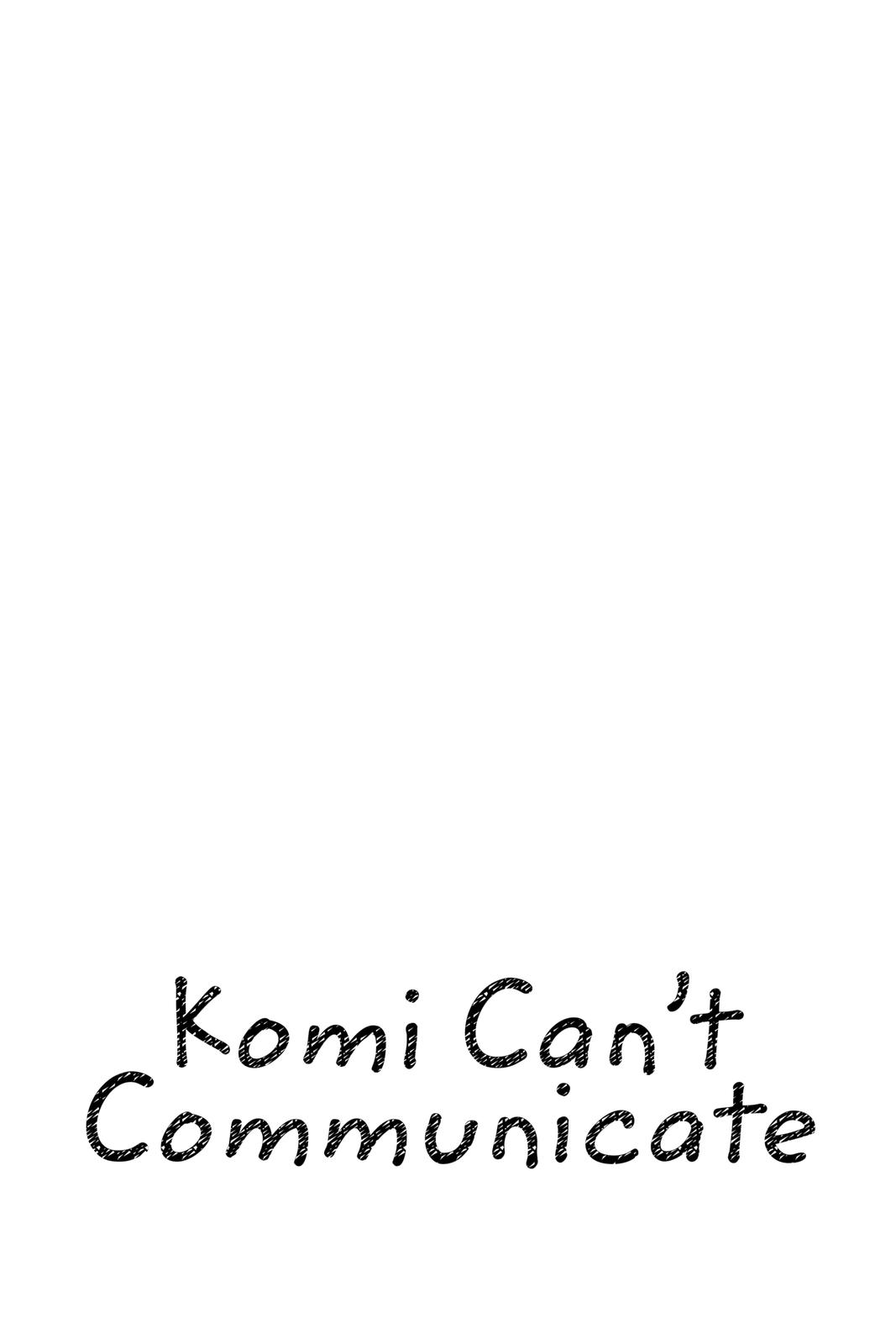 Komi Can’t Communicate Chapter 326 - Page 10