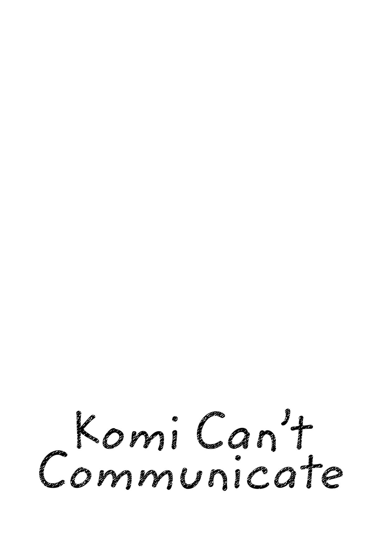 Komi Can’t Communicate Chapter 343 - Page 20