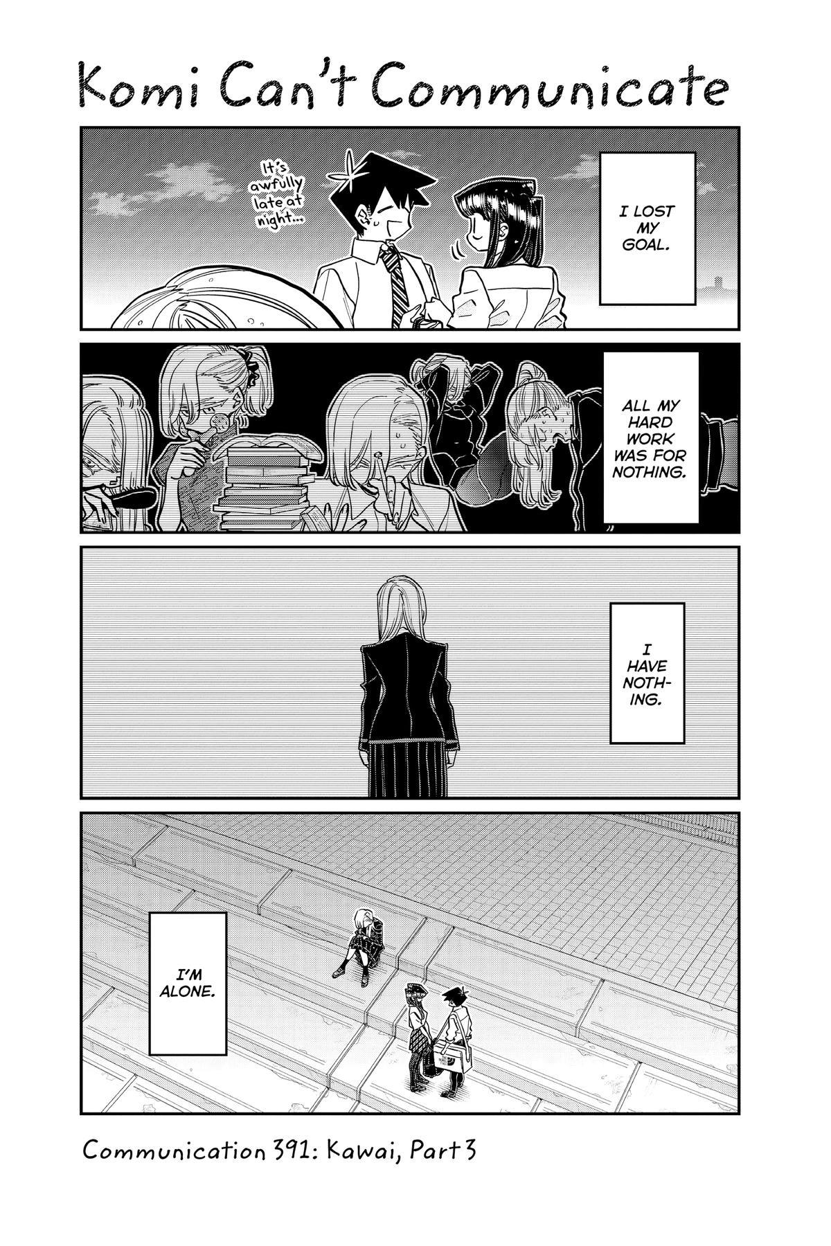 Komi Can’t Communicate Chapter 391 - Page 3
