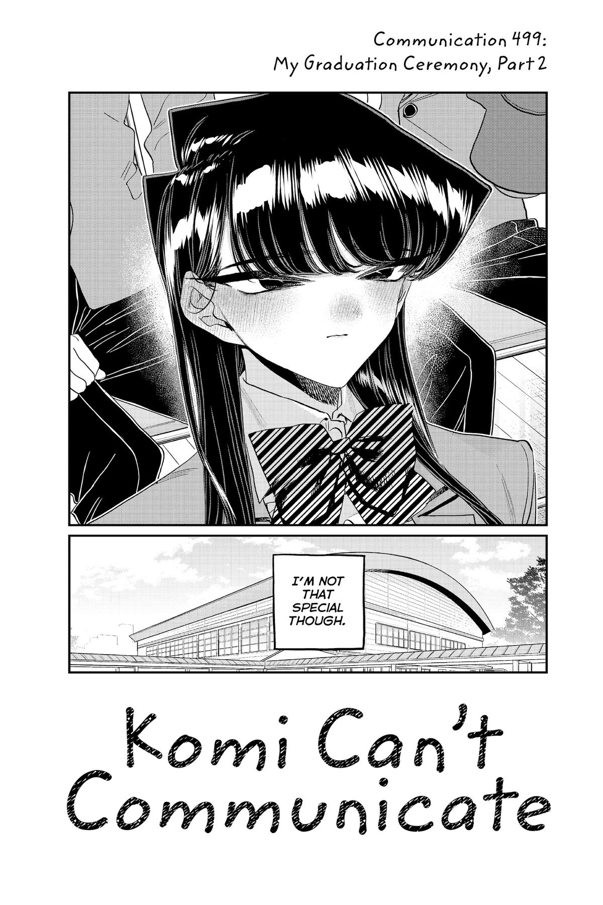 Komi Can’t Communicate Chapter 499 - Page 5
