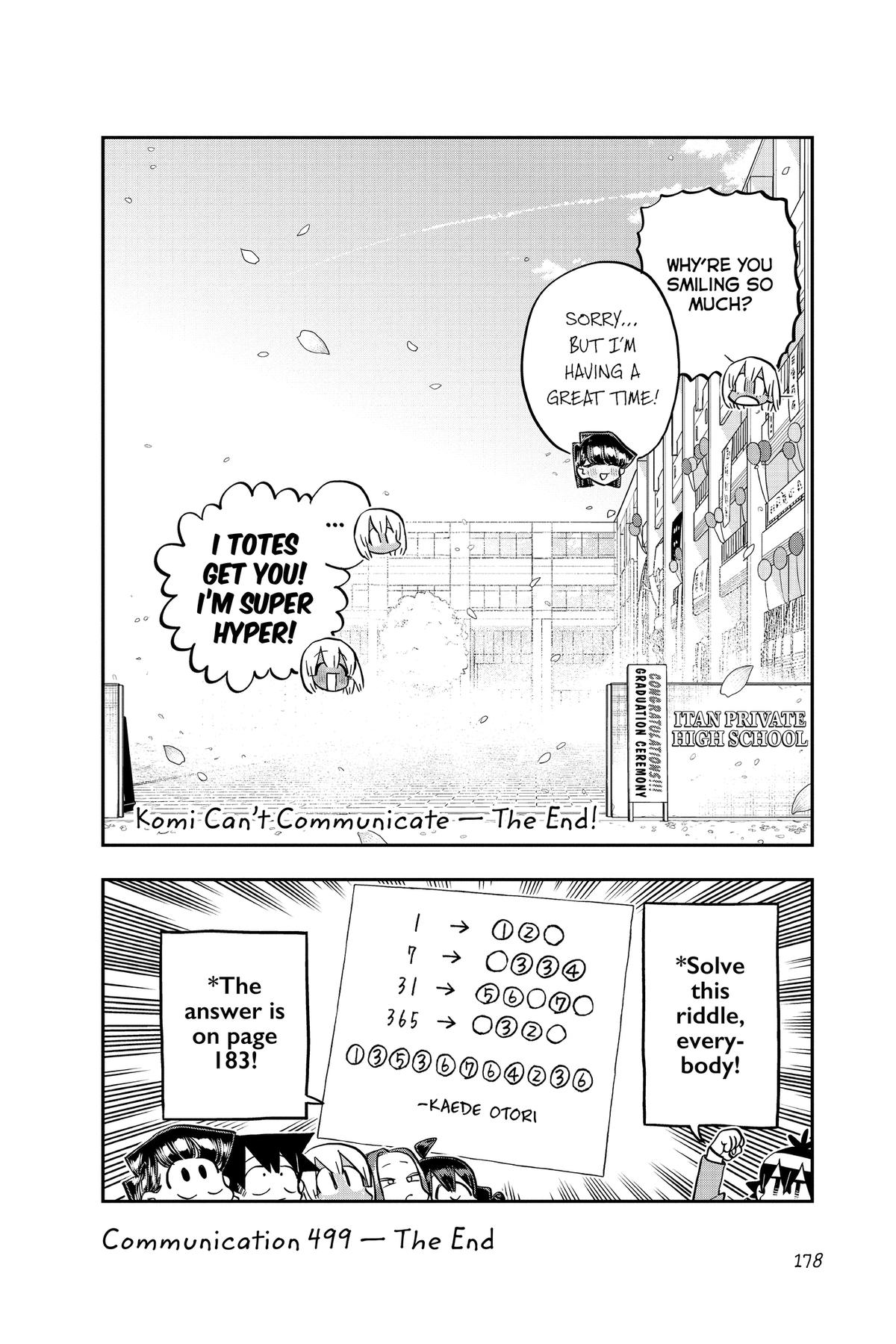 Komi Can’t Communicate Chapter 499 - Page 21