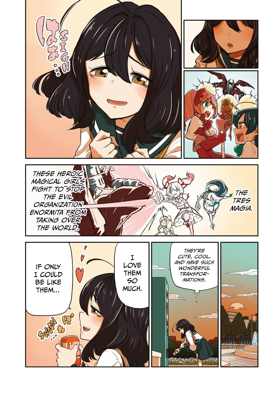 Gushing Over Magical Girls Chapter 1 - Page 5