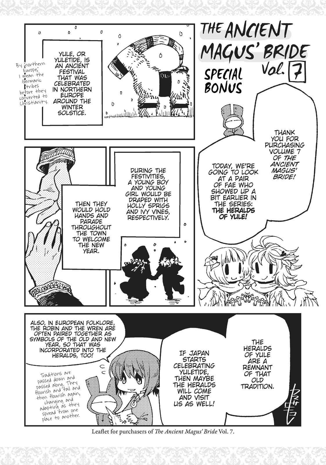 The Ancient Magus' Bride Chapter 40.5 - Page 188