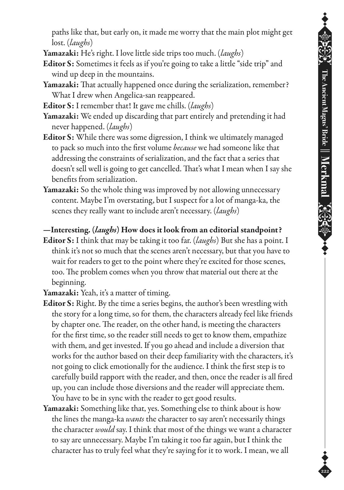 The Ancient Magus' Bride Chapter 40.5 - Page 219