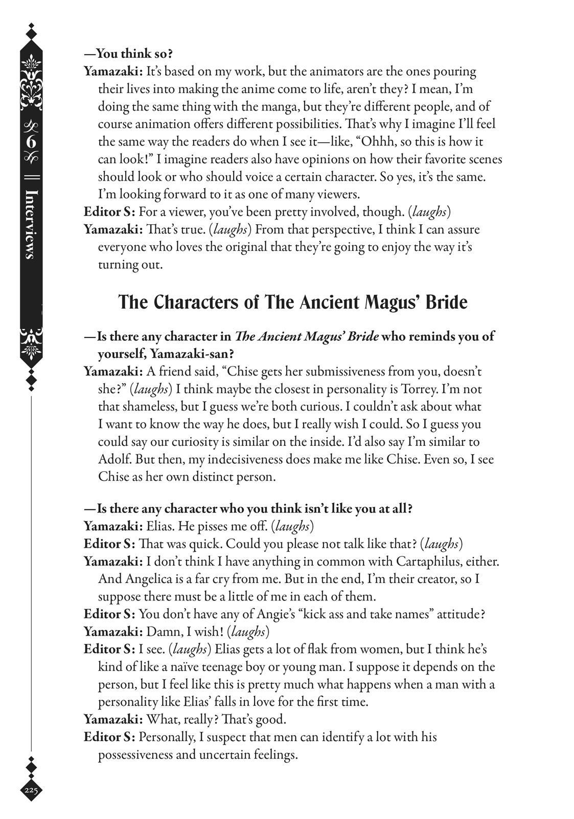 The Ancient Magus' Bride Chapter 40.5 - Page 222