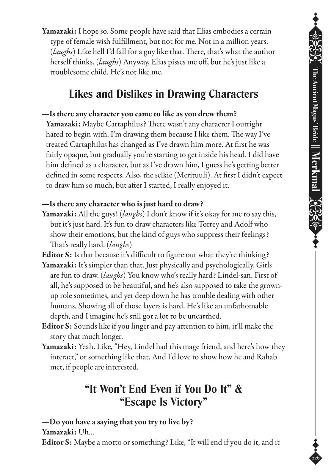 The Ancient Magus' Bride Chapter 40.5 - Page 223