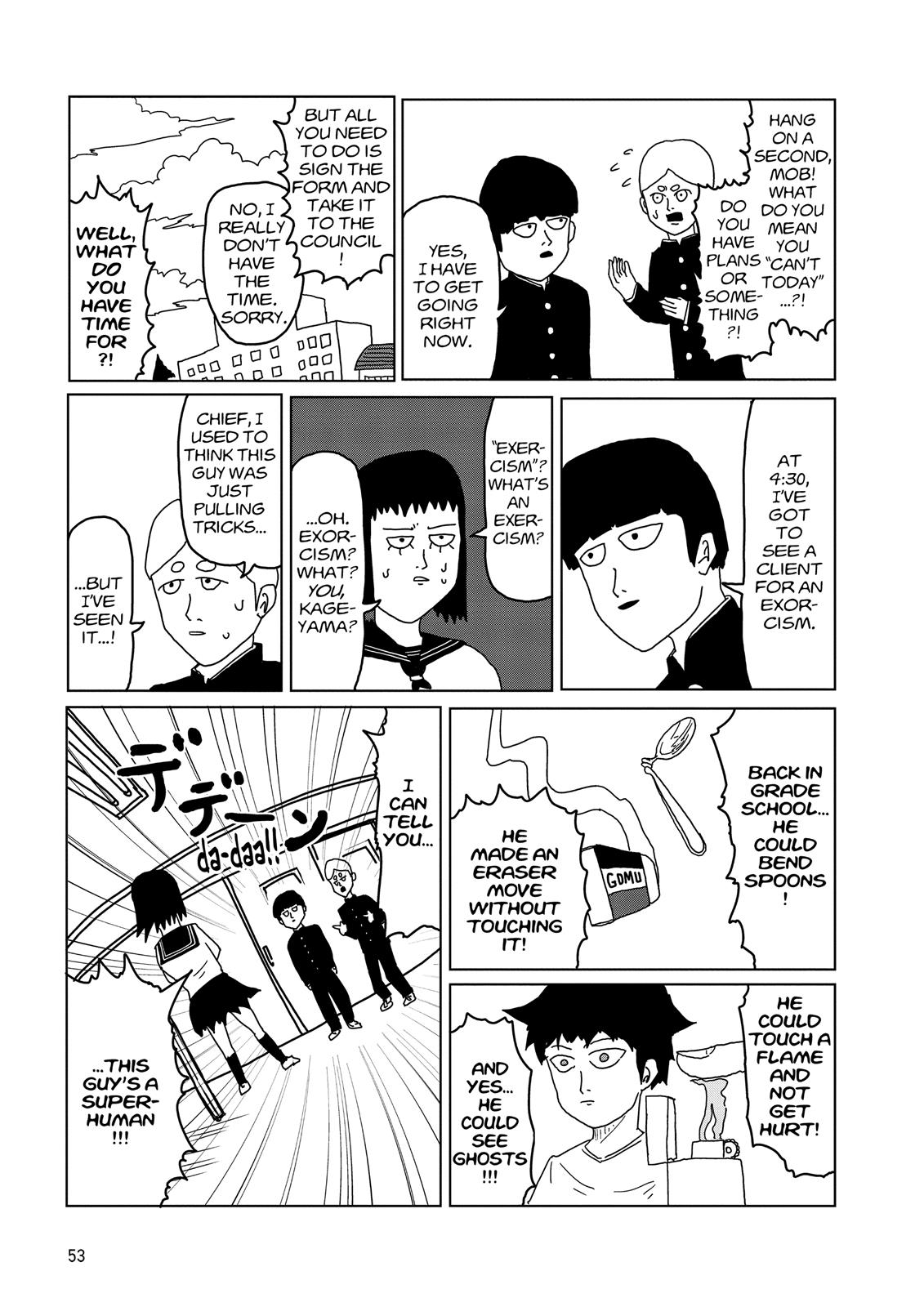 Mob Psycho 100 Chapter 4 - Page 3
