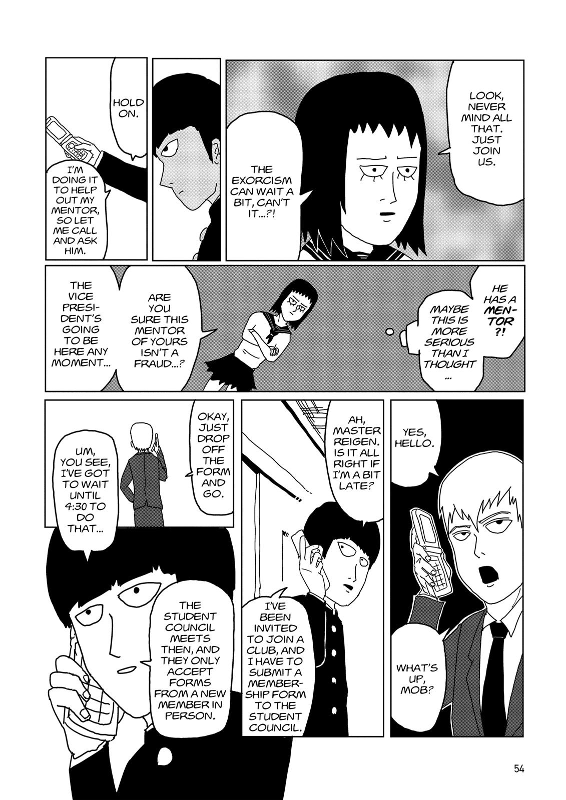 Mob Psycho 100 Chapter 4 - Page 4